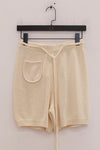 SWAYING 25 Early Autumn Pocket Straight Short Casual Pants SW-SW25PF3B09C1-MB Off-white SW25PF3B09